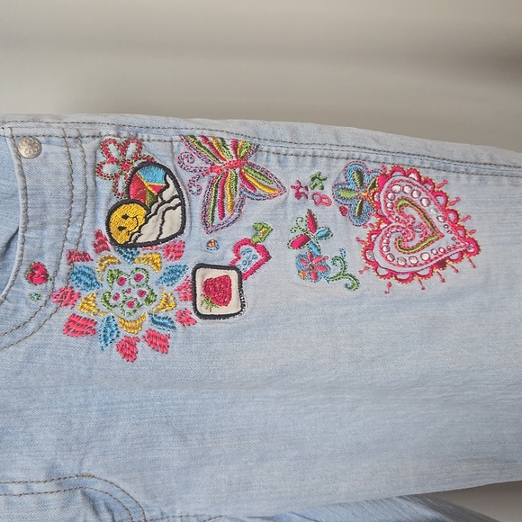 Circo Flare Jeans Light Wah, sz 14 girls - Picture 2 of 4